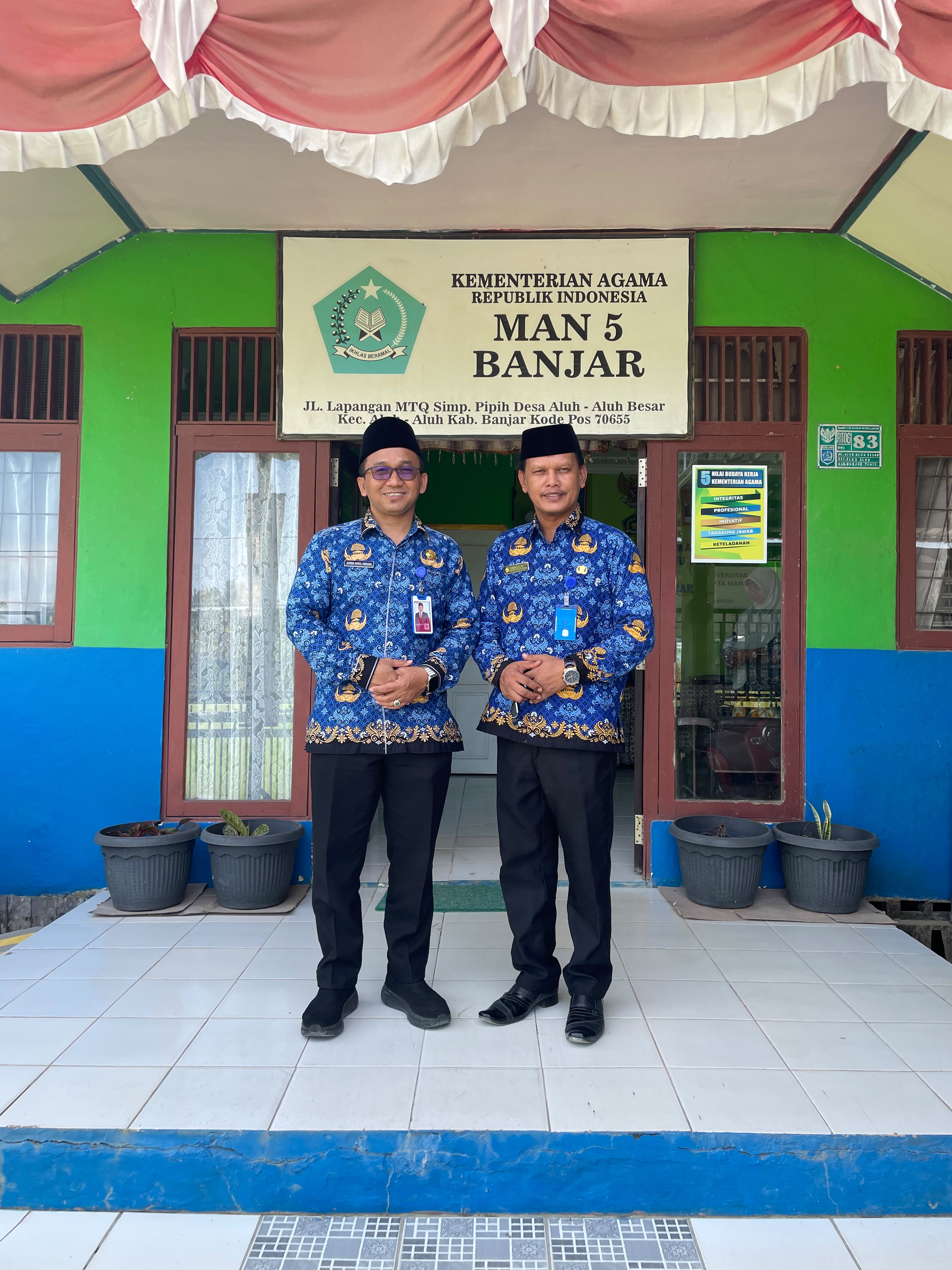 Kunjungan Kepala Kemenag