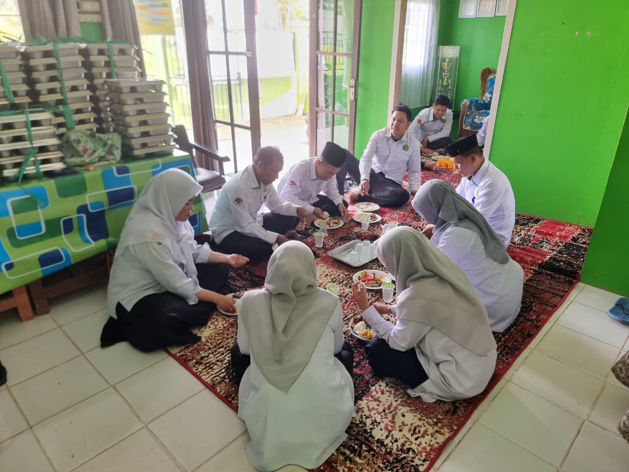 Kunjungan Kepela Kemanag kab. Banjar beserta KRU